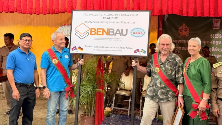 BenBau Funds School in Rural Cambodia